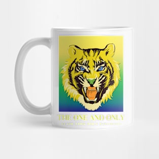 Color tiger head Mug